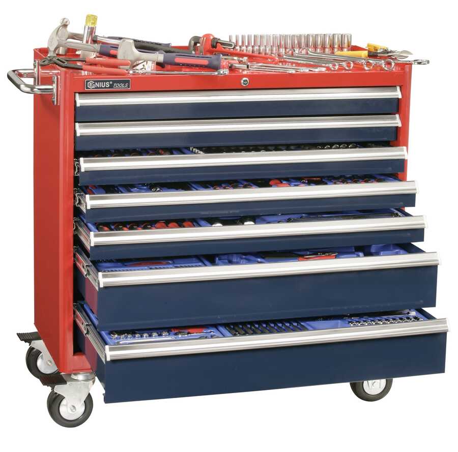 433PC Metric Masters Tool Set with Roller Cabinet