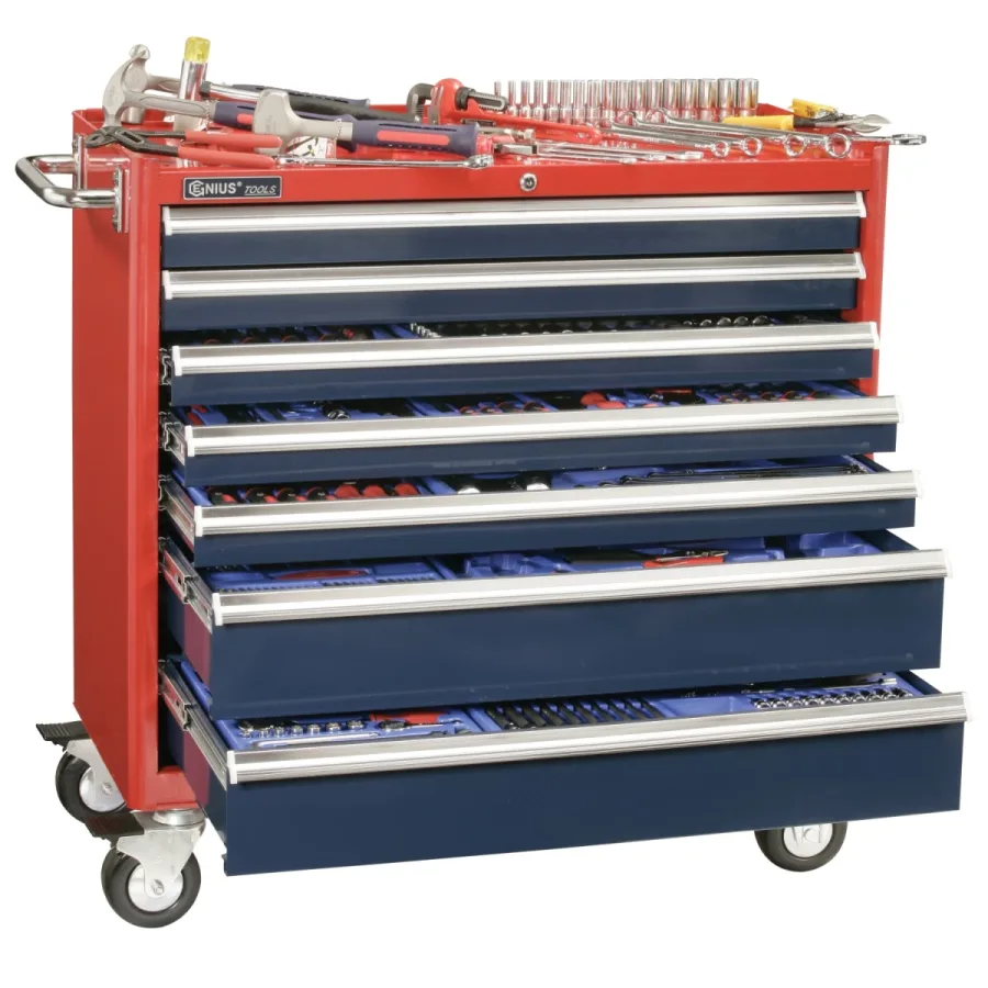 (image for) 433PC Metric Masters Tool Set with Roller Cabinet