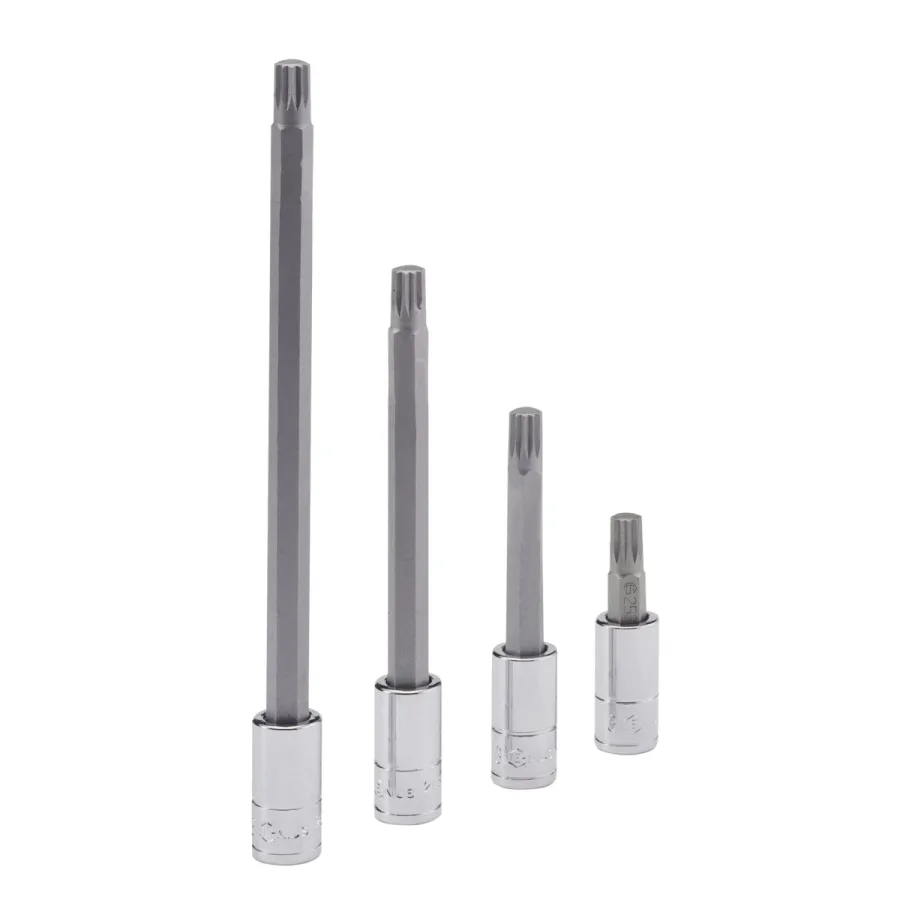 (image for) 1/4" Dr. M6 Triple Square Bit Socket 45mmL