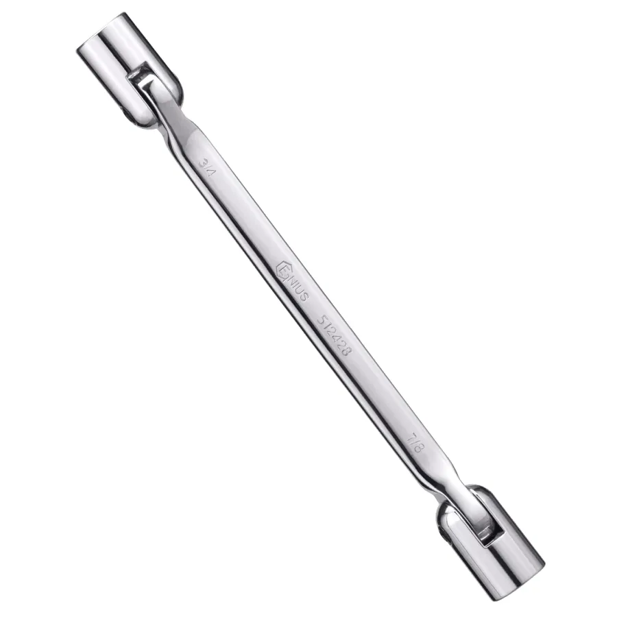 (image for) 20 x 22mm Double Flexible Socket Wrench
