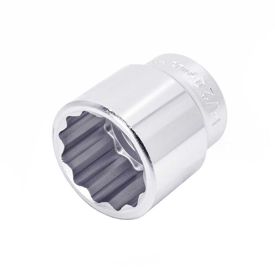 3/4" Dr. 1-1/2" 12-pt Hand Socket