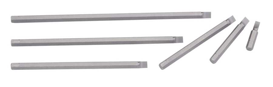 1/4" Hex Shank, 1.0 x 6.0mm Slotted Bit 200mmL