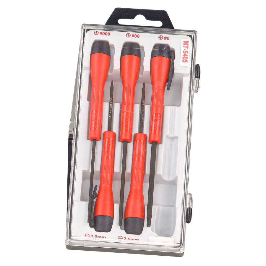 5PC SAE Hex Micro-Tech Screwdriver Set