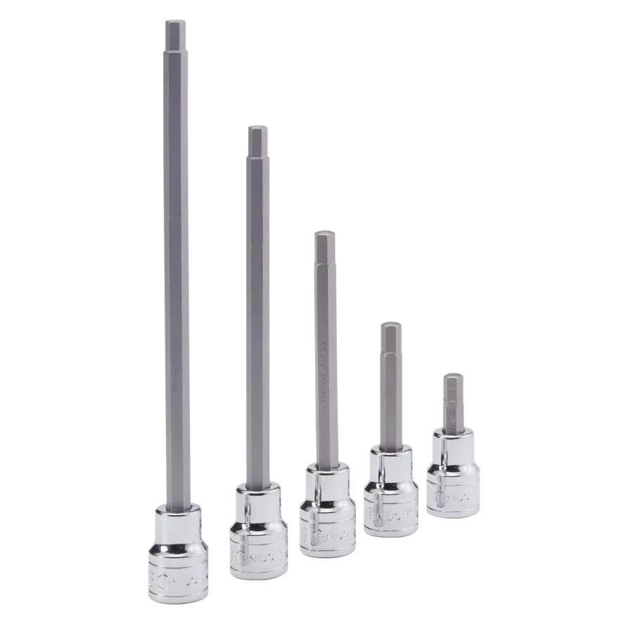 (image for) 3/8" Dr. 6mm Hex Bit Socket 140mmL