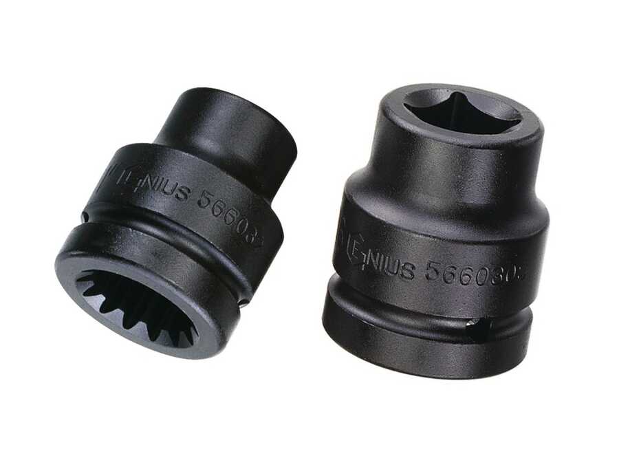 #5 Spline Drive 1-1/2" Budd Wheel Impact Socket