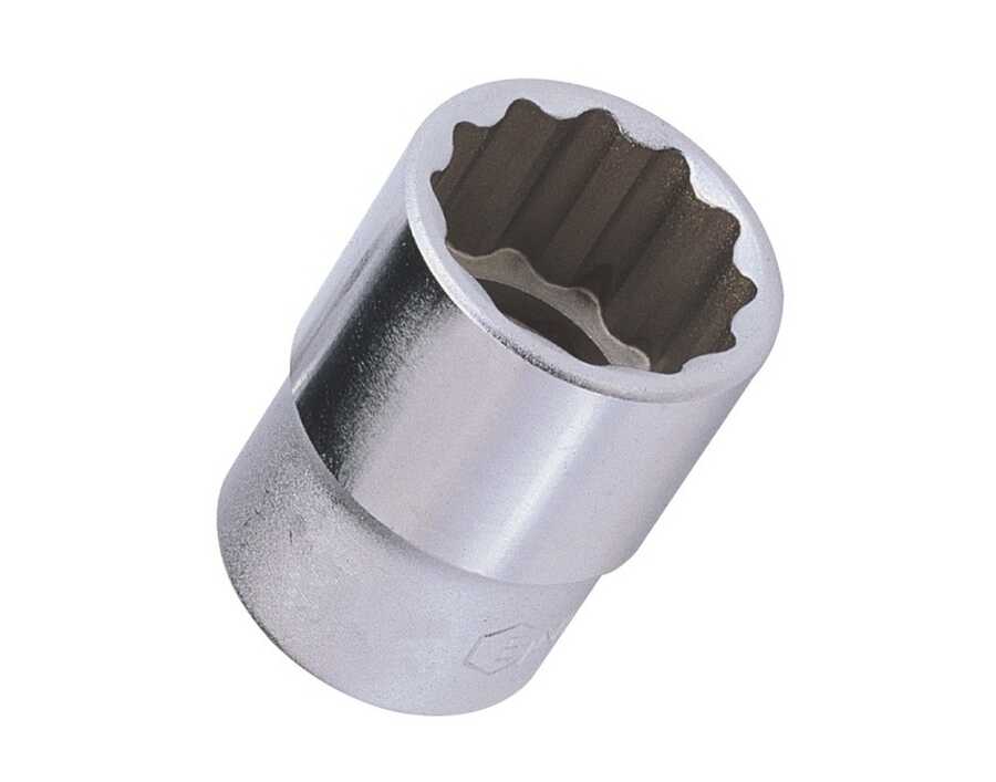 1/2" Dr. 3/8" 12-pt. Hand Socket