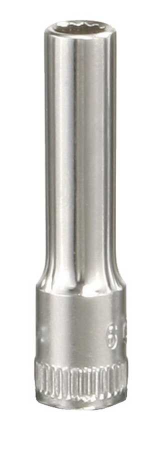 1/4" Dr. 7/16"(12 pt.) Deep Hand Socket