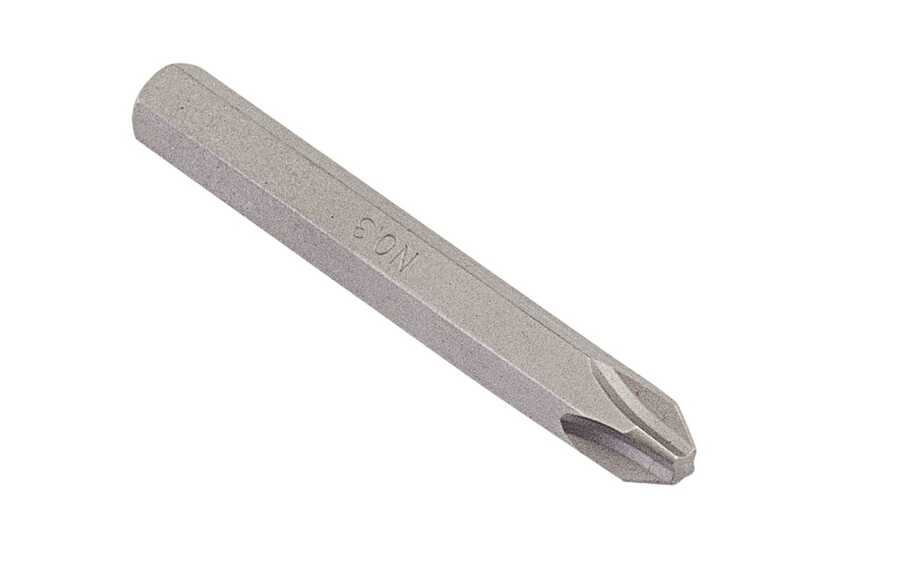 5/16" Hex Shank, #3 Phillips Power Bit 72mmL