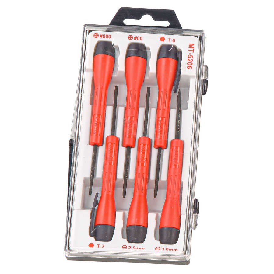 6PC Star Micro-Tech Screwdriver Set