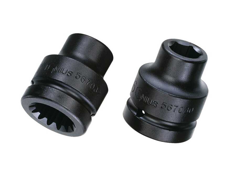 #5 Spline Drive 1-1/16" Impact Socket