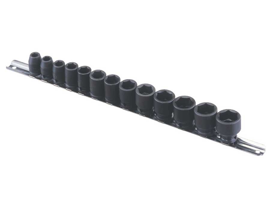 13PC 3/8" Dr. SAE Impact Socket Set