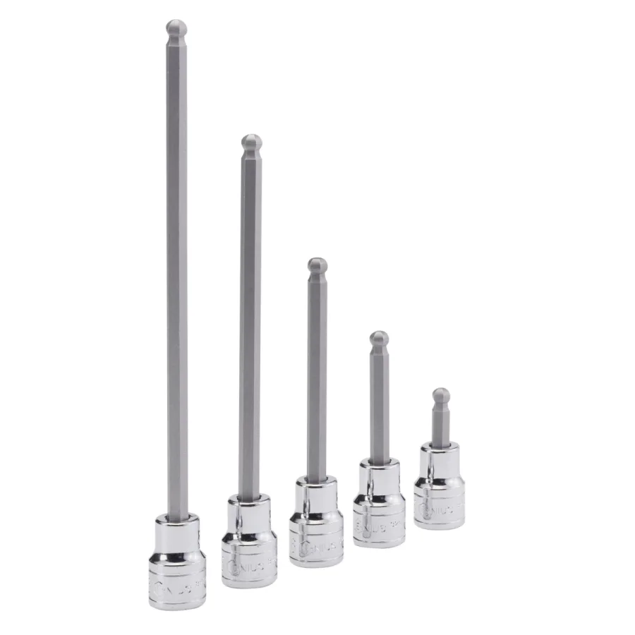 (image for) 3/8" Dr. 3/16" Wobble Hex Bit Socket 180mmL
