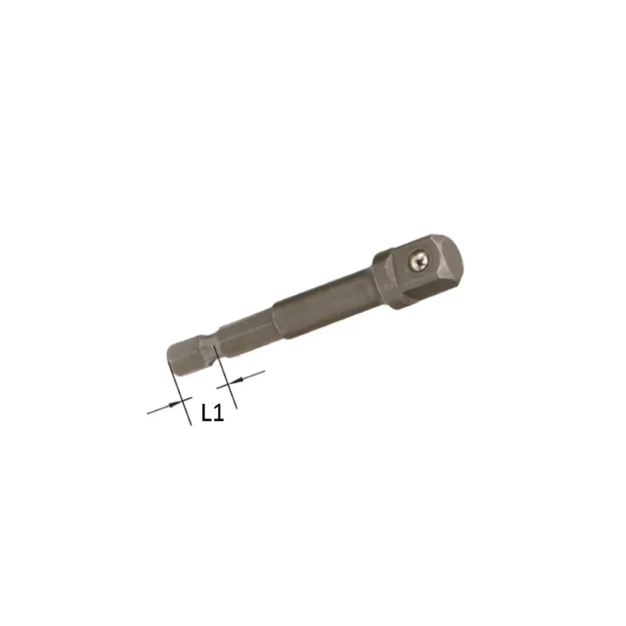 (image for) 1/4" Hex Dr. 1/4" Square Dr. Spinner Handle 65mmL