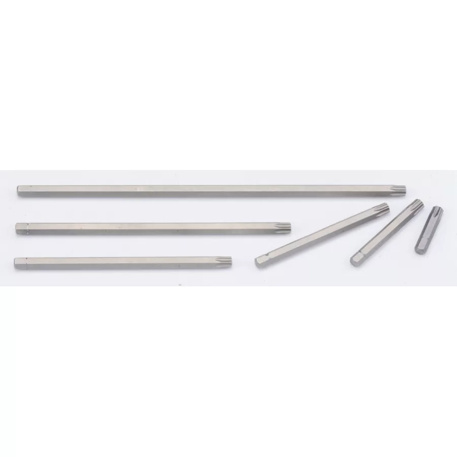5/16" Hex Shank, T-45 Star Screwdriver Bit 125mmL