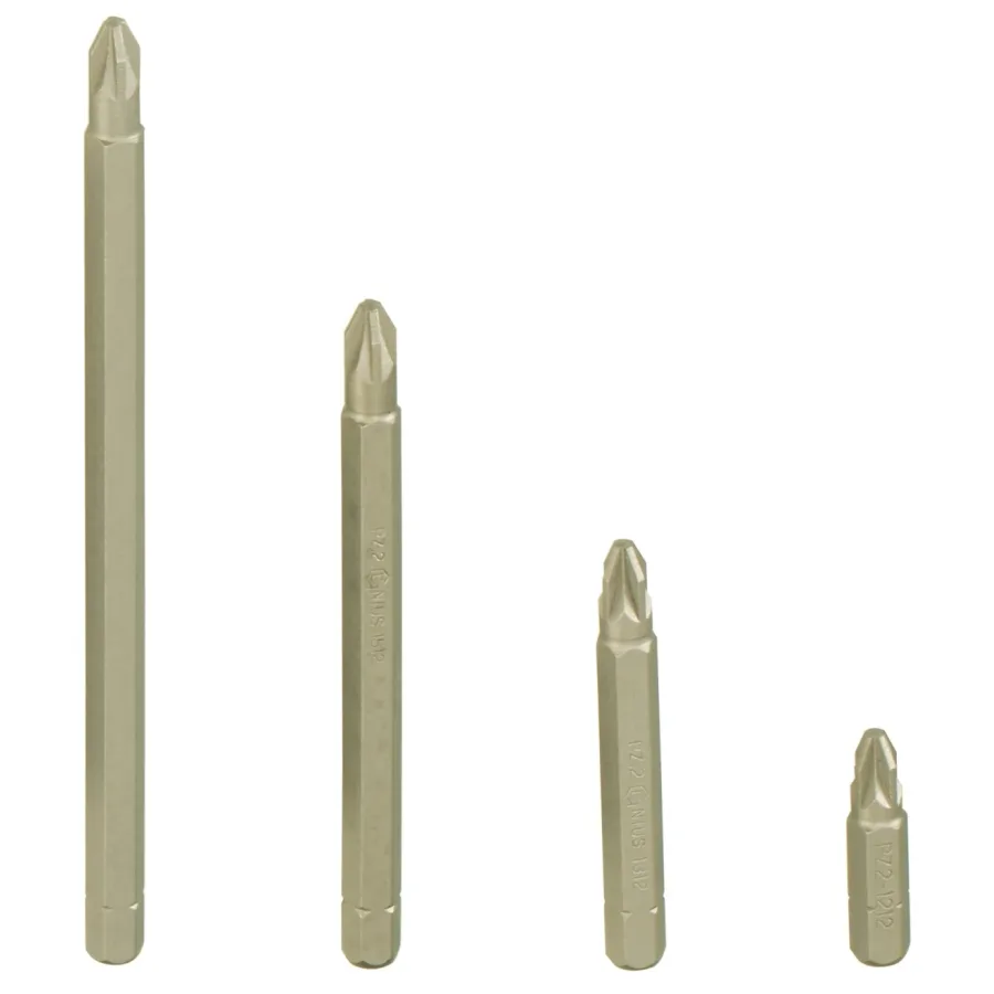 (image for) 1/4" Hex Shank, PZ 0 Posidriv Screwdriver Bit 30mm