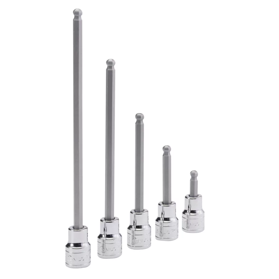 3/8" Dr. 5/16" Wobble Hex Bit Socket 140mmL
