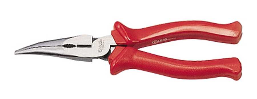 Bent Nose Pliers, 8"L