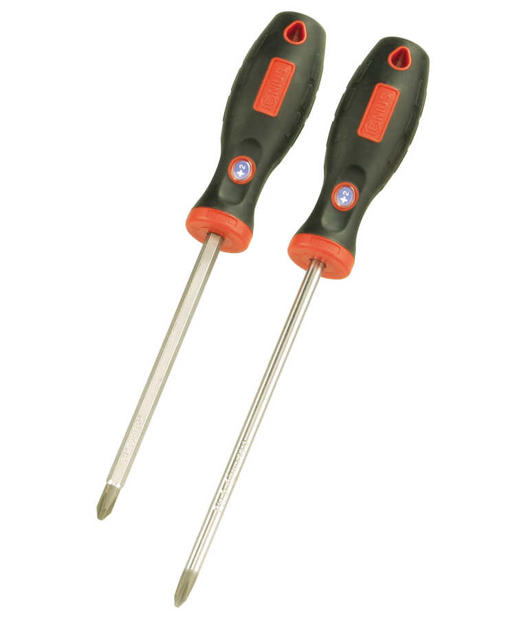 Genius Tools | 508+1924 | PH 4 Phillips Screwdriver 320mmL (Shank Type-H)