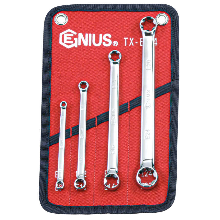 4PC E-Star Wrench Set