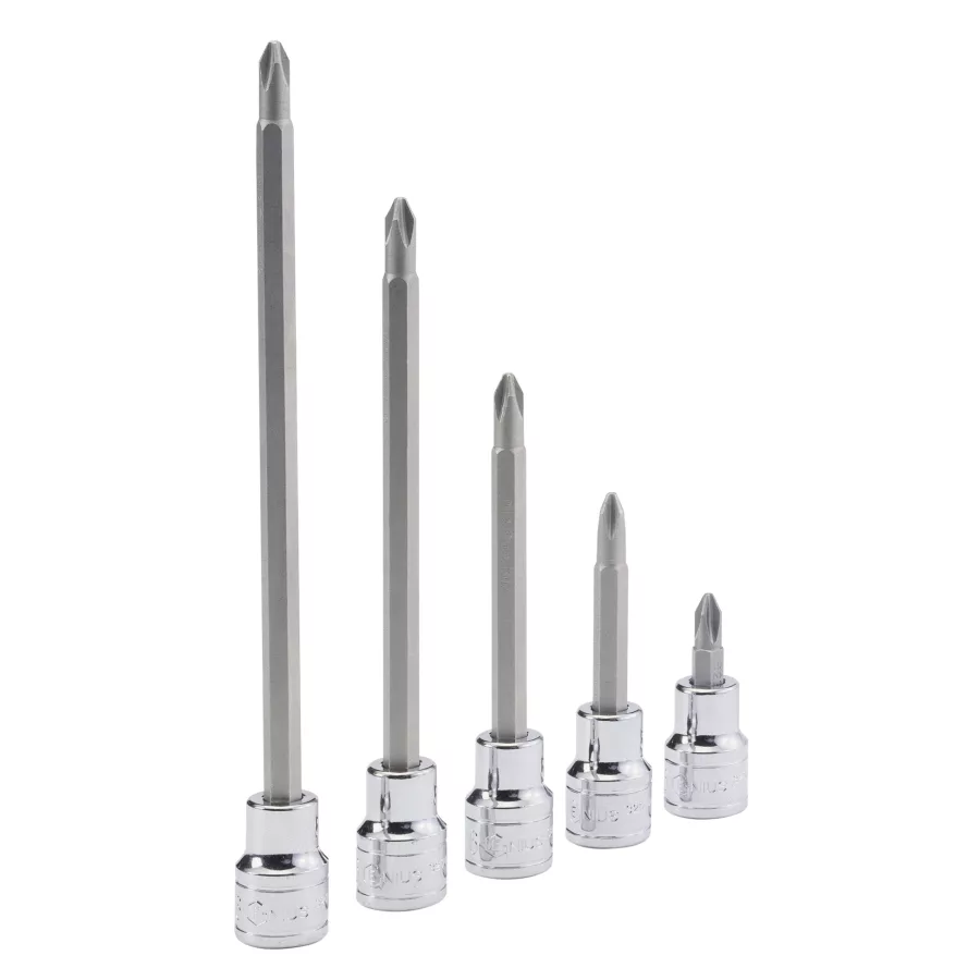 3/8" Dr. No.3 Phillips Bit Socket 220mmL