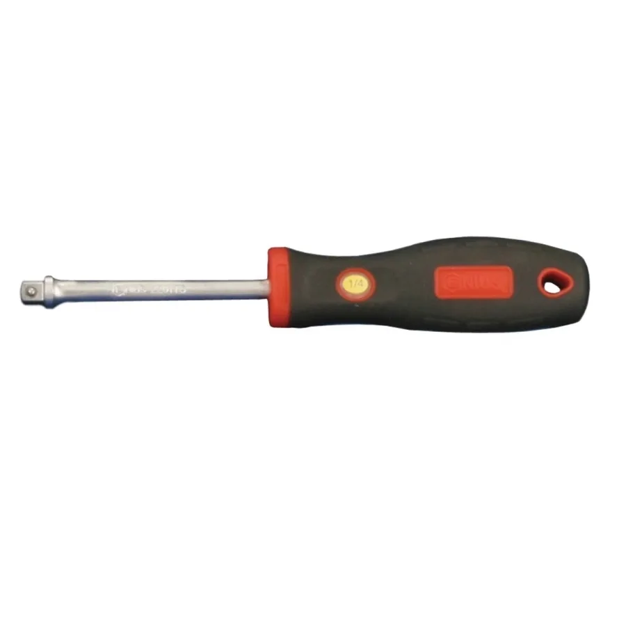 (image for) 1/4" Dr. Socket Driver with soft grip handle