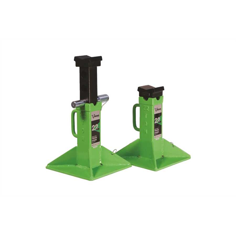 22 TON JACK STANDS MAX HGT 19-11/16