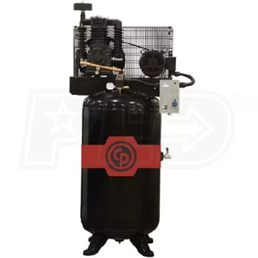 5 HP 3 Phase 80 Gal Vertical Tank (image for) 5 HP 3 Phase 80 Gal Vertical Tank