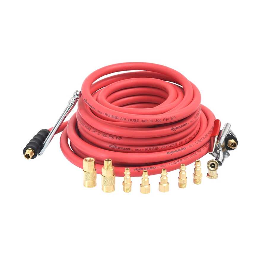 AVAGARD AIR COMPRESSOR KIT 3/8 X 50 13PC
