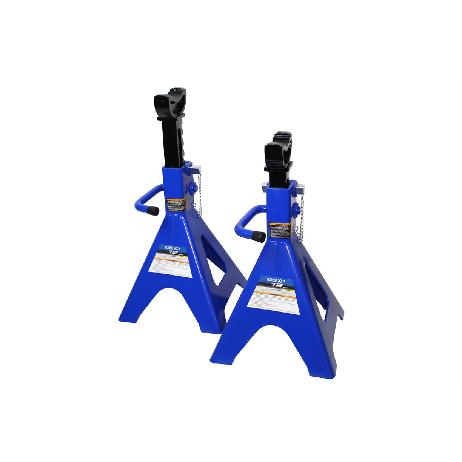 12 Ton Jack Stands w/Locking Pin