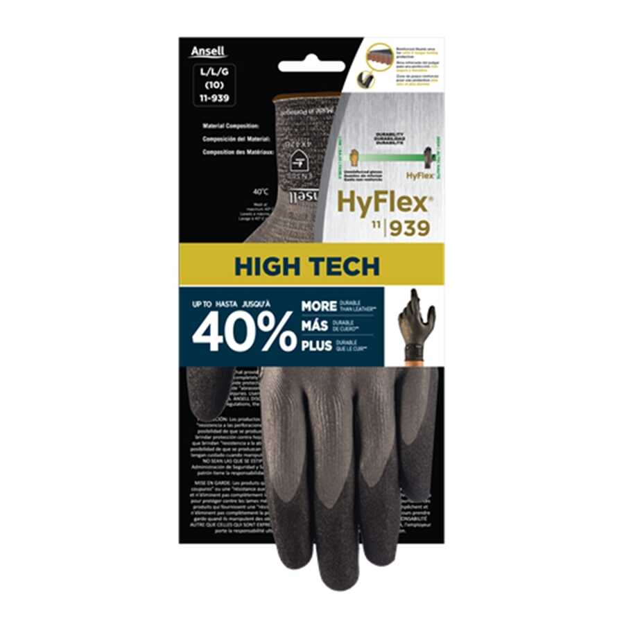 HYFLEX 11-939R GLOVES MEDIUM (1 PAIR)