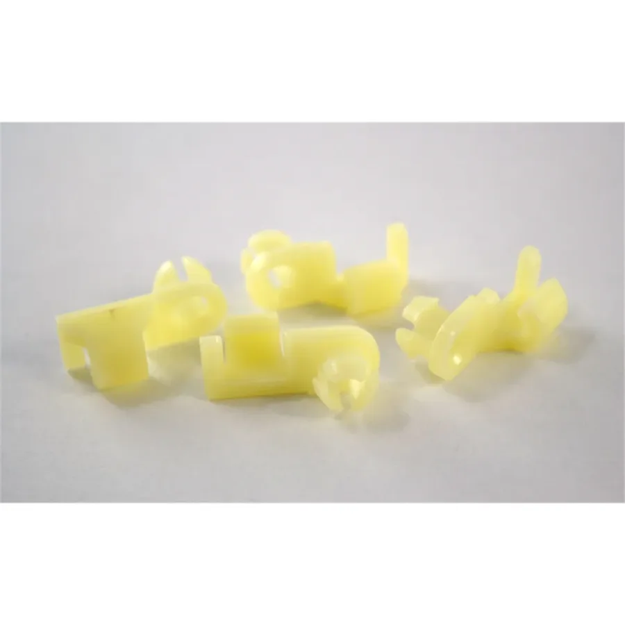 Nylon Door Lock Rod Clip, 3/16" Rod Size (image for) Nylon Door Lock Rod Clip, 3/16" Rod Size