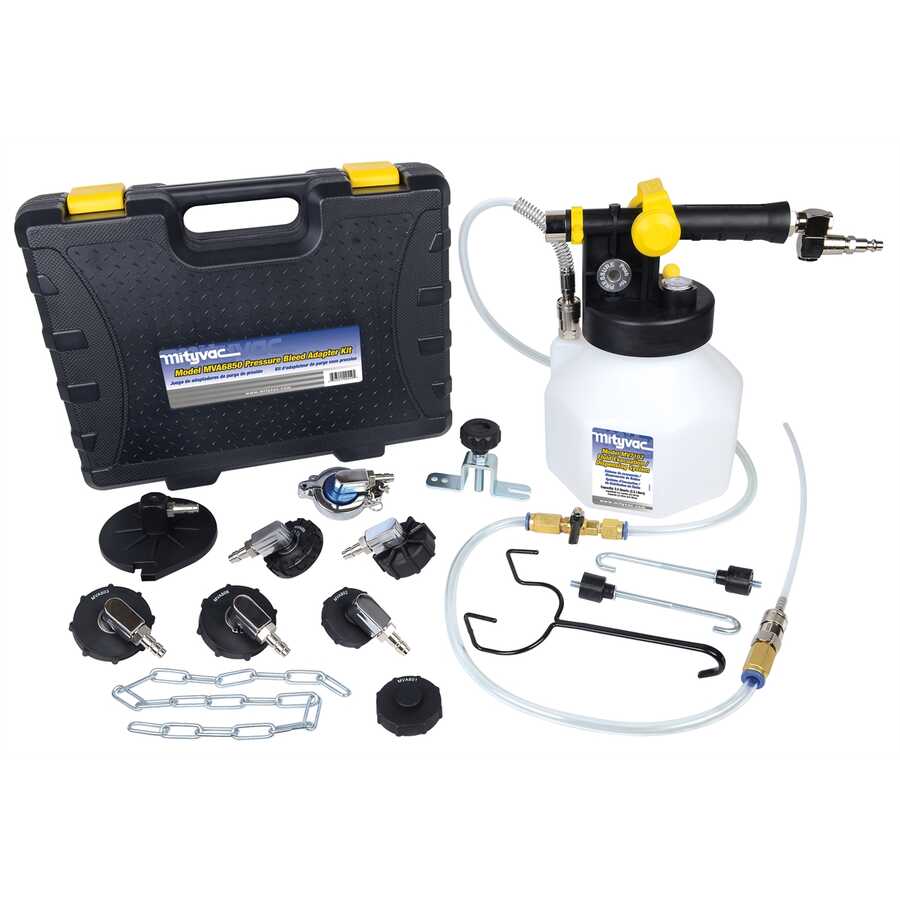 Mityvac MV7840 Pressure Brake Bleeder Kit 2.5L