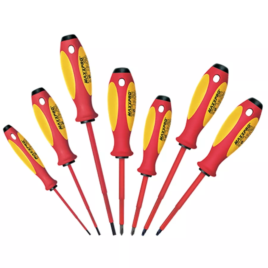 MAXXPRO 1,000V INSLTD 7 PC SET MAXXPRO 1,000V INSLTD 7 PC SET