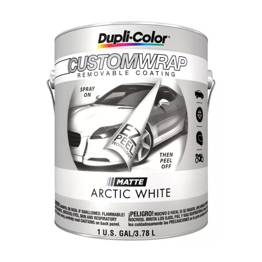 Custom Wrap, Arctic White