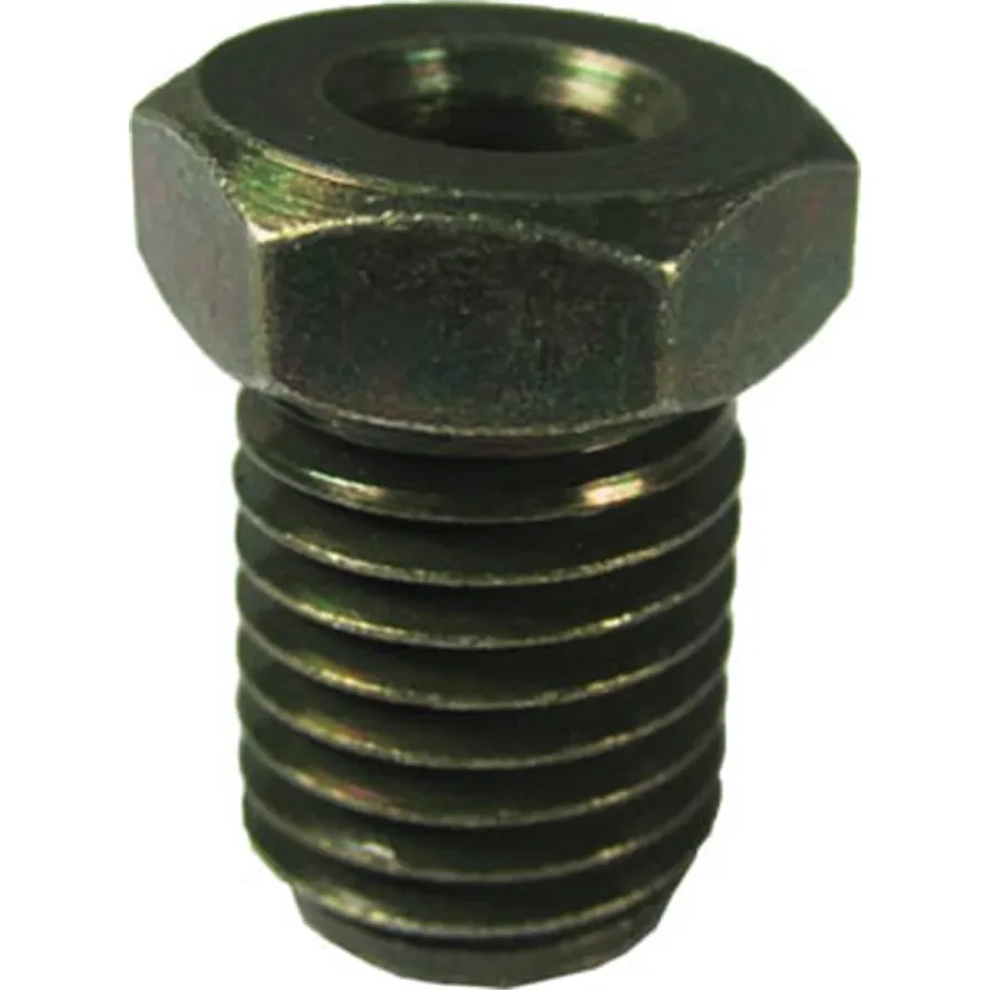 (image for) Metric Bubble Flare Tube Nut 6mm x 12mm x 1.5 TP Olive