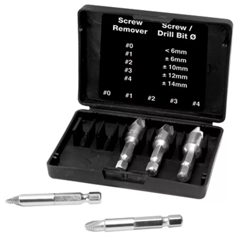 5PC SCREW REMOVER SET