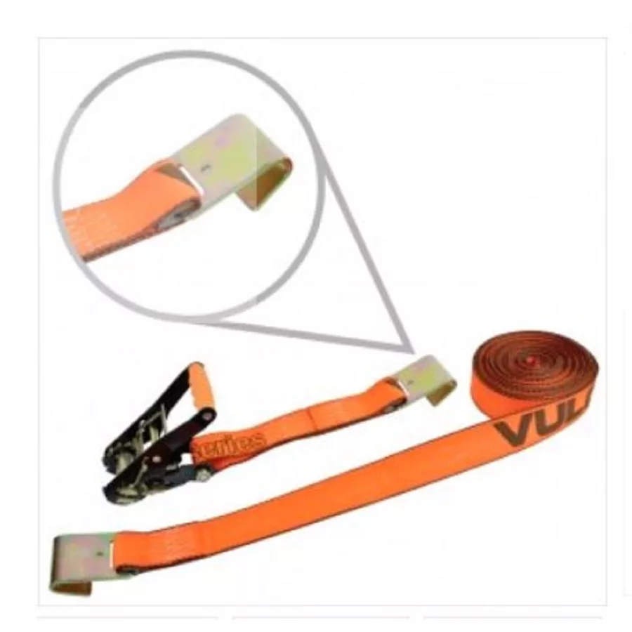 27" RATCHET STRAP W/FLAT HOOKS