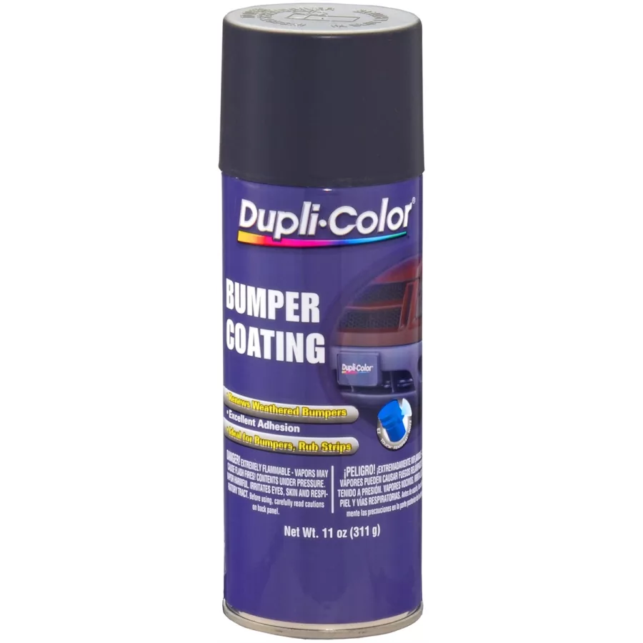 Dupli-Color Flexible Bumper Coating; Dark Charcoal; 11 oz. Aeros