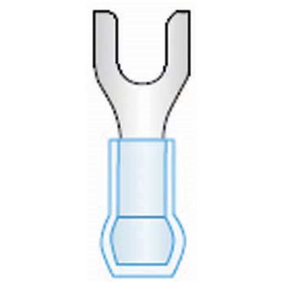 #6 Nylon Blue Spade (16-14) (100/Bag)