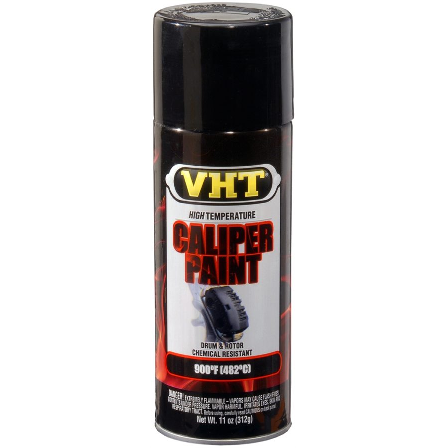 VHT High Temperature Caliper Paint; Gloss Black; 11 oz. Aerosol