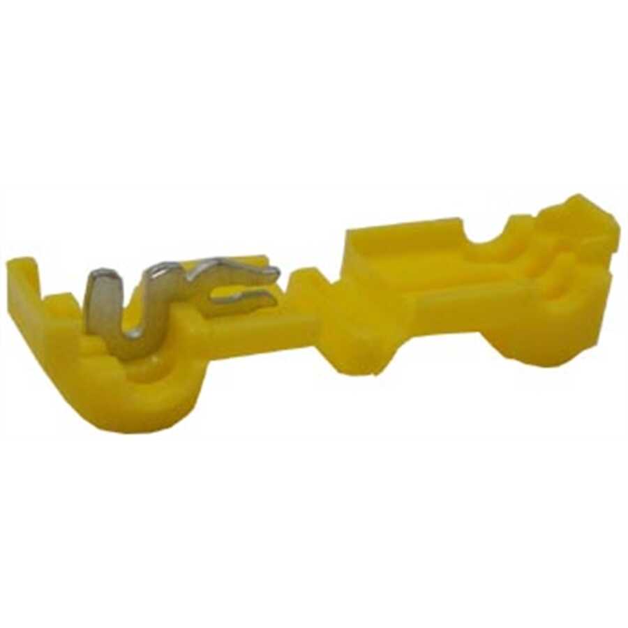 Yellow Single Blade T-Tap 12-10 (Bag of 100)