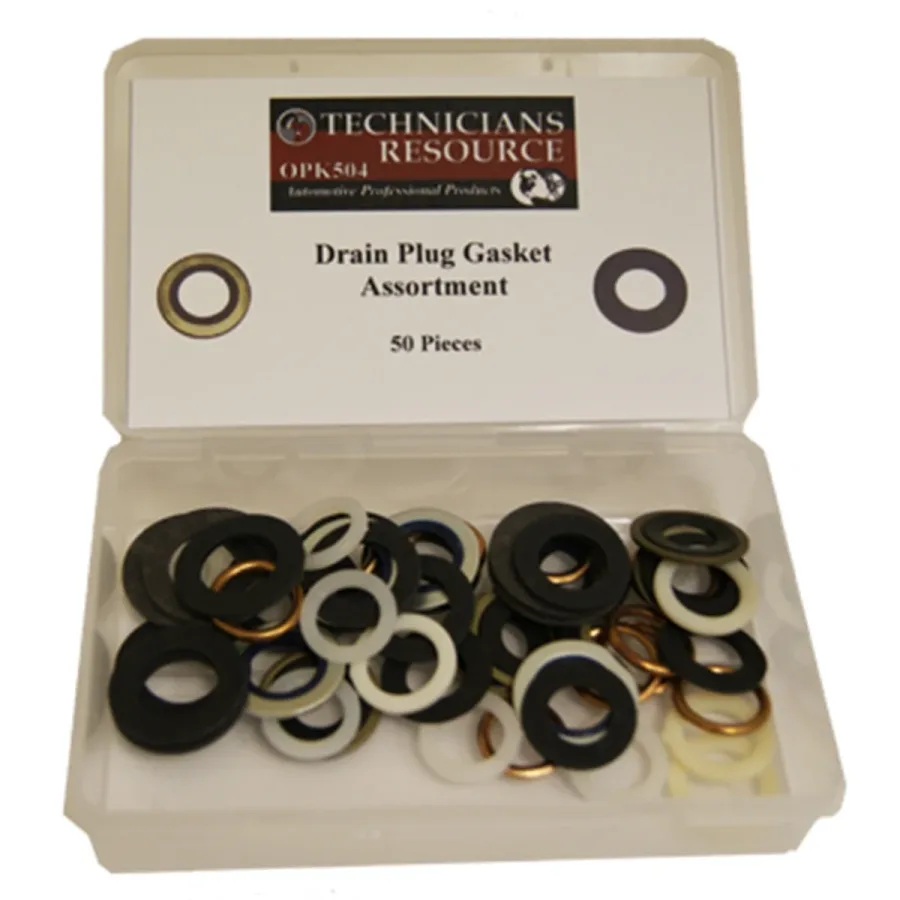 Combo Drain Plug Gasket Assortment (50-pc) (image for) Combo Drain Plug Gasket Assortment (50-pc)