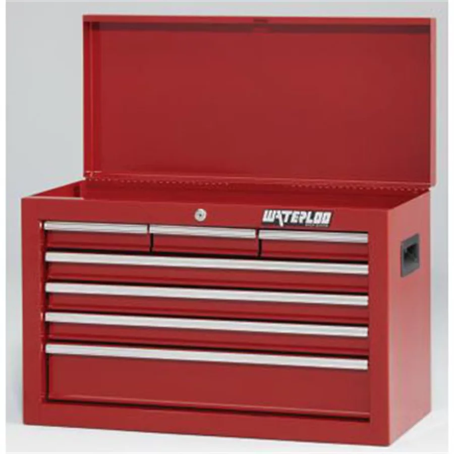 26 In. Red 7-Drawer Tool Chest