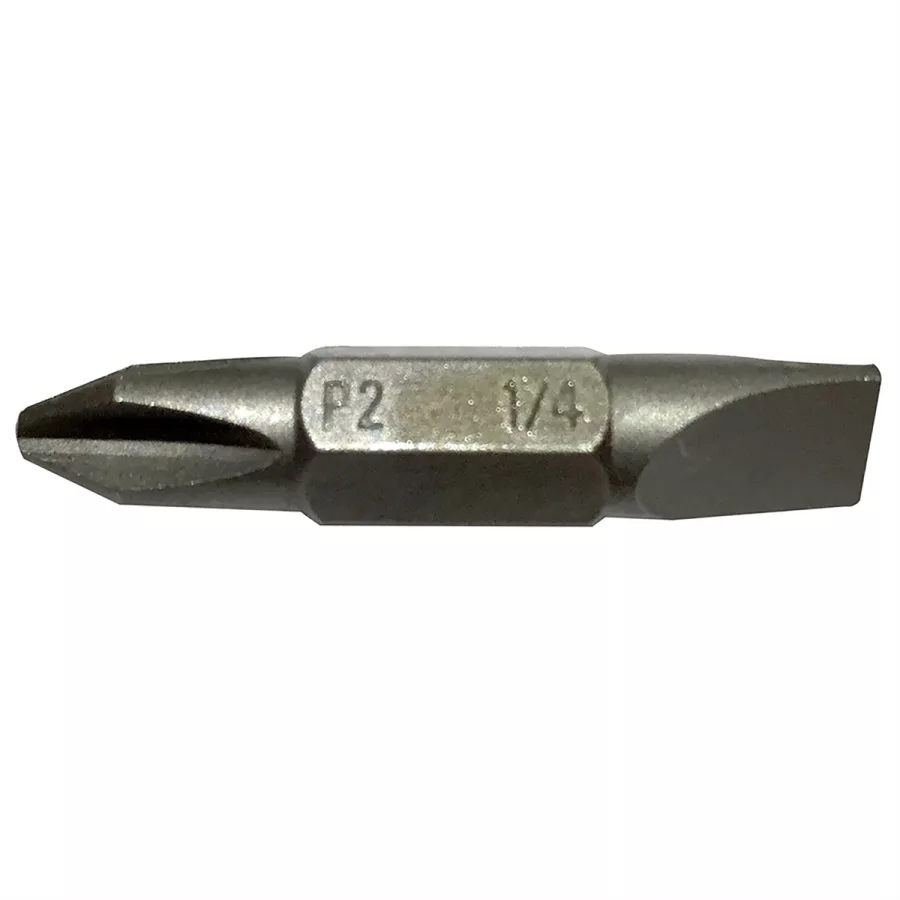 #2 PH-1/4 In. SLT DBL End Bit