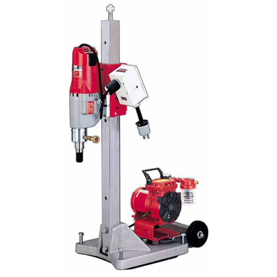 DIAMOND CORING RIG, LARGE BASE STAND, VAC-U-RIG KIT, METER BOX M