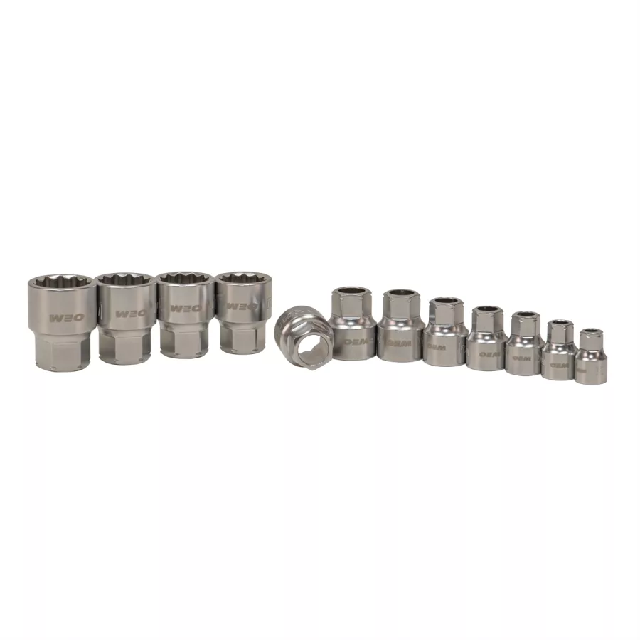 12PC GO THROUGH SOCKET SET
