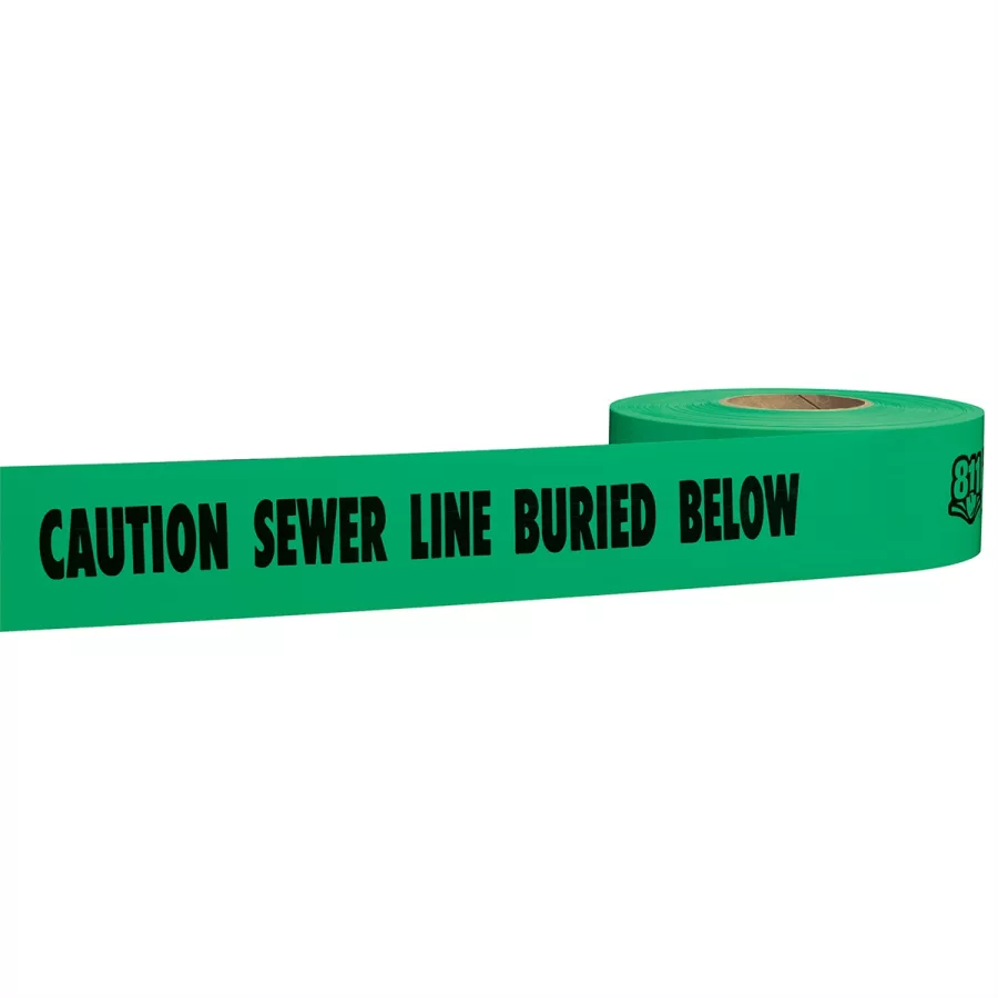 SHIELDTEC Std Non-Detectable Tape-Sewer Line (image for) SHIELDTEC Std Non-Detectable Tape-Sewer Line
