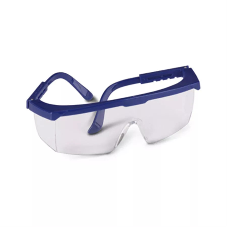 Safety Glasses Clear/Blu Frame