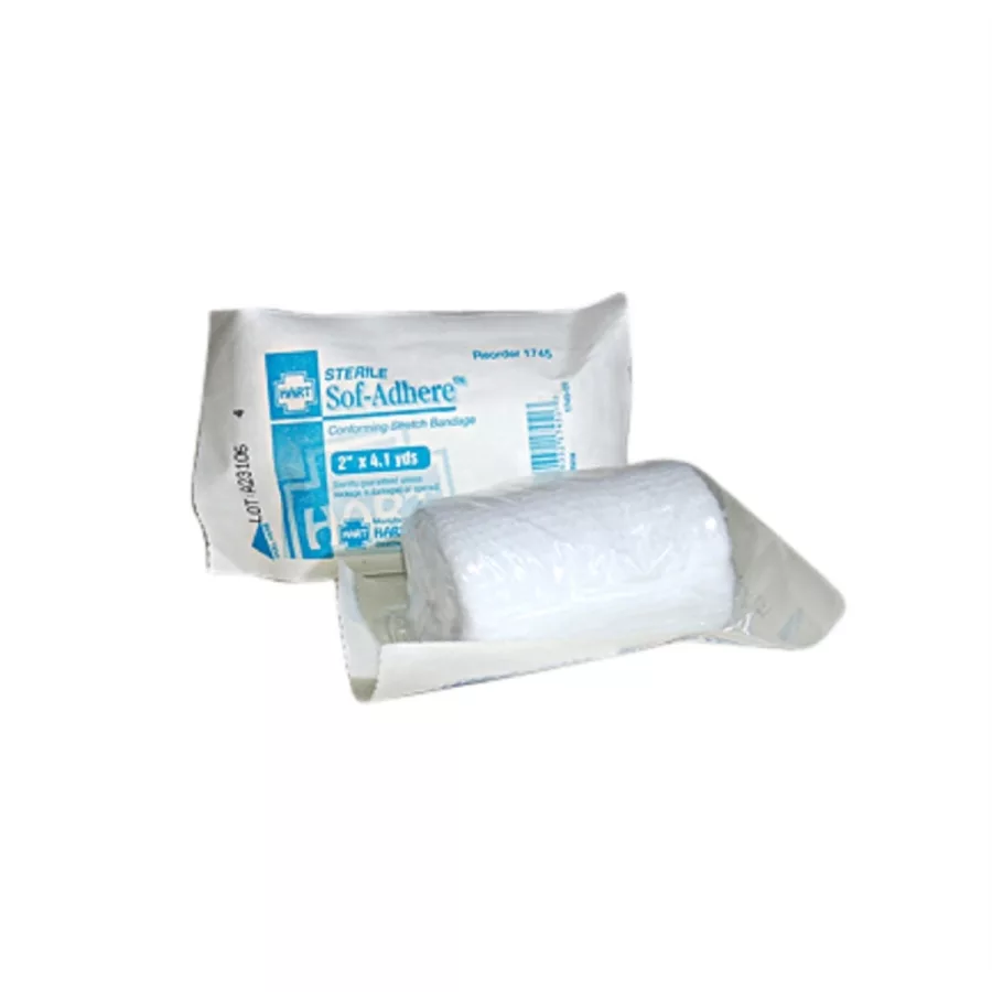 BANDAGE, SOF-ADHERE, 2"x4", 1YD BANDAGE, SOF-ADHERE, 2"x4", 1YD