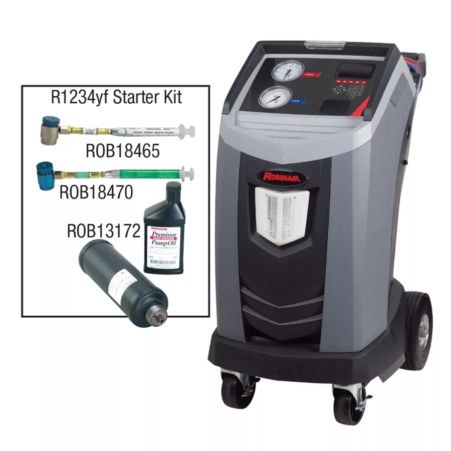 R-1234YF RECOVER RECYCLE AND RECHARGE MACHINE BU